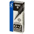 PILOT Набор гелевых ручек G-1 Grip 0.5 мм, BLGP-G1-5, черный цвет чернил, 12 шт.