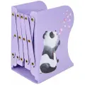 Brauberg Подставка-держатель для книг и учебников Kids Panda раздвижная металлическая 238064