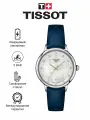 Наручные часы TISSOT, синий, серебряный