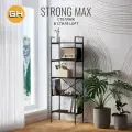 Стеллаж STRONG MAX loft, темно-коричневый, металлический, 60.5х35х181 см, гростат