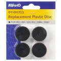 Дырокол KW-triO Replacement Plastic Disc 01100753 4 листов 4 шт. 9 см черный 4 шт.