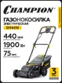 Газонокосилка электрическая с мульчированием и с травосборником CHAMPION EM4419