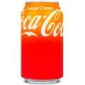 Газированный напиток Coca-Cola Orange Cream, США, 0.355 л, х 12 шт.