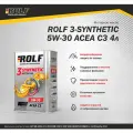 Моторное масло Rolf ULTRA 5W-30, API SN/CF, ACEA C3, 4 л 322936