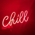 Неоновая вывеска чилл Светильник декоративный, 30 х 14 см.