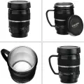 Термокружка, серия: Экземпляр, Объектив, 220 мл, сохраняет тепло 2 часа, с ручкой, черная