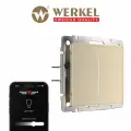 Умный сенсорный диммер Werkel W3443111, 500 Вт/LED 200 Вт, шампань, Умный дом