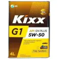 Синтетическое моторное масло Kixx G1 5W-50 API SP, 4 л