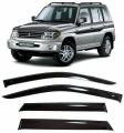 Дефлекторы боковых стекол Cobra Tuning на Mitsubishi Pajero Pinin 5d 1998-2006 - Ветровики боковых окон для Митсубиси Паджеро Пинин 5 дв. 1998-2006
