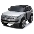 Детский электромобиль Rivertoys Range Rover HSE 4WD Y222YY с дистанционным управлением, двухместный серый глянец
