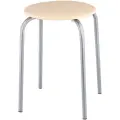 Табурет Nika Эконом 2 ТЭ2, цвет: слоновая кость