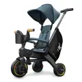 Детский трехколесный велосипед Doona Liki Trike S5, Велосипед детский трёхколесный складной, прогулочная коляска,1-3 года, синий