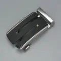 Пряжка ремня Head Pants Belt Head Pants Belt Clip, матовая, серебристая, 4 см