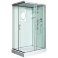 Душевая кабина WeltWasser WW500 LAINE 1204 (120х90х217), низкий поддон, стекло прозрачное