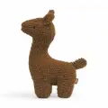 Мягкая игрушка Лама, плюшевая альпака Stuffed Animal Lama Caramel, Jollein Нидерланды