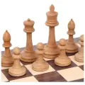 Шахматы деревянные складные с утяжеленными фигурами, размер клетки 40х40 мм