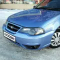 Бампер передний в цвет кузова для Дэу Нексия Н150 Daewoo Nexia N150 (2008-2016) 97K - BLUE - Фиолетовый