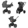 Универсальная коляска Carrello Epica 8511/1 3 в 1 Iron Grey С большими колесами!