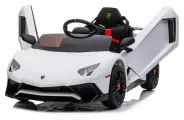 Легковые автомобили BDM Детский электромобиль Lamborghini Aventador SV Roadster 2WD 12V - BDM0931-WHITE