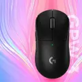 Logitech G PRO X SUPERLIGHT 2 поколения Беспроводная игровая мышь, легкая игровая мышь весом 63 г, чёрный
