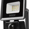 Прожектор светодиодный уличный Wolta WFL-10W/08S 10 Вт 5700 К IP65 нейтральный белый свет с датчиком движения