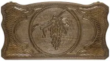 Резные нарды и шашки Виноградная гроздь