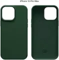 Силиконовый чехол COMMO Shield Case для iPhone 13 Pro Max с поддержкой беспроводной зарядки, Зелёный