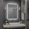Зеркало Квартал 60*40 с холодной LED-подсветкой и антизапотеванием