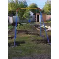 Качели детские уличные подвесные стойки