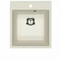 Мойка Suragran Standart ST-4248 WH (квадрат 425*485мм) Белый камень
