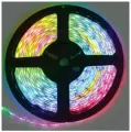 Ecola LED strip PRO 14.4W/m 24V IP65 10mm 60Led/m RGB разноцветная светодиодная лента на катушке 5м. P5DM14ESB