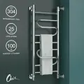 Полотенцесушитель Onix, модель Flex Right 300x800, лесенка с боковым подключением справа, полный комплект