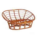 Садовый диван TetChair MAMASAN/мамасан, натуральный ротанг, без подушки, коньяк
