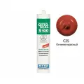 Профессиональный универсальный силиконовый герметик OTTOSEAL S100 С35 (огненно-красный), 300мл