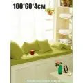 Матрас-подушка на подоконник Mura Light Green 100*60*4см