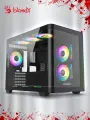 Корпус mATX BLOODY BD-CC112, Mini-Tower, без БП, черный [bd-cc112-bk]