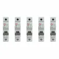 Автоматический выключатель EKF Averes AV-6 (mcb6-1-32C-av) 1P 32А тип АС 6 кА 400 В на DIN-рейку (5 шт.)