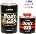 Лак Body SR 698 HS 2:1 (1л+0,5л) комплект с отвердителем H620