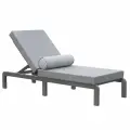 Шезлонг для бассейна, каркас алюминий, водонепроницаемая ткань Stone, 1900*7008370, AMALFI
