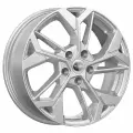 Литой колесный диск K&K КС1062 6.5x17/5x114.3 D66.6 ET37 Сильвер