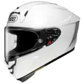 Мотошлем X-Spirit PRO PLAIN SHOEI (белый глянцевый, White, M)