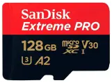 Карта памяти SanDisk microSDXC 128 ГБ Class 10, V30, A2, UHS-I U3, R 160 МБ/с, адаптер на SD, 1 шт, черный/красный