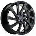 Колесный диск Khomen Wheels KHW1901 19x7.5 PCD5X108 ET46 D63.4 BLACK