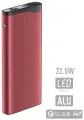 Портативное зарядное устройство Olmio QL-10 10000mAh, 22,5W, QC 3.0, PowerDelivery, красный