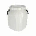 Дигрус Бочка пластиковая 52 л Quadro с резьбовой крышкой белая