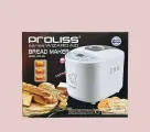 Хлебопечка Proliss PRO-325, с замесом, таймер, выбор корочки, 19 программ, белый