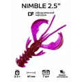 Силиконовые приманки CF Company Nimble 2.5 44-65-2-6, Кальмар, 7 шт.