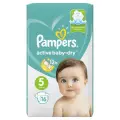 Подгузники Pampers Active Baby-Dry, 11-16 кг, размер 5, 16 шт