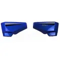 Облицовка боковая (крышка бардачка) ALPHA синяя, пара