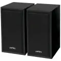 Компьютерные колонки Perfeo Cabinet, 2.0, 6 Вт, питание от USB, подключение Jack 3,5, чёрные, PF_4327.